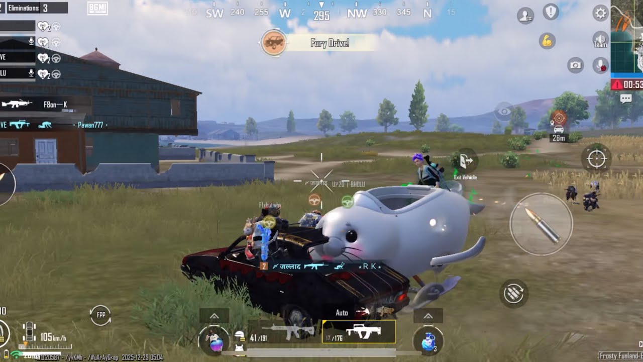 CONQUEROR RANK 470 TPP 4v4 TODAY | ERANGEL | PUSHING LOBBY | RANDOM PLAY | ACE 33 DOMINATOR