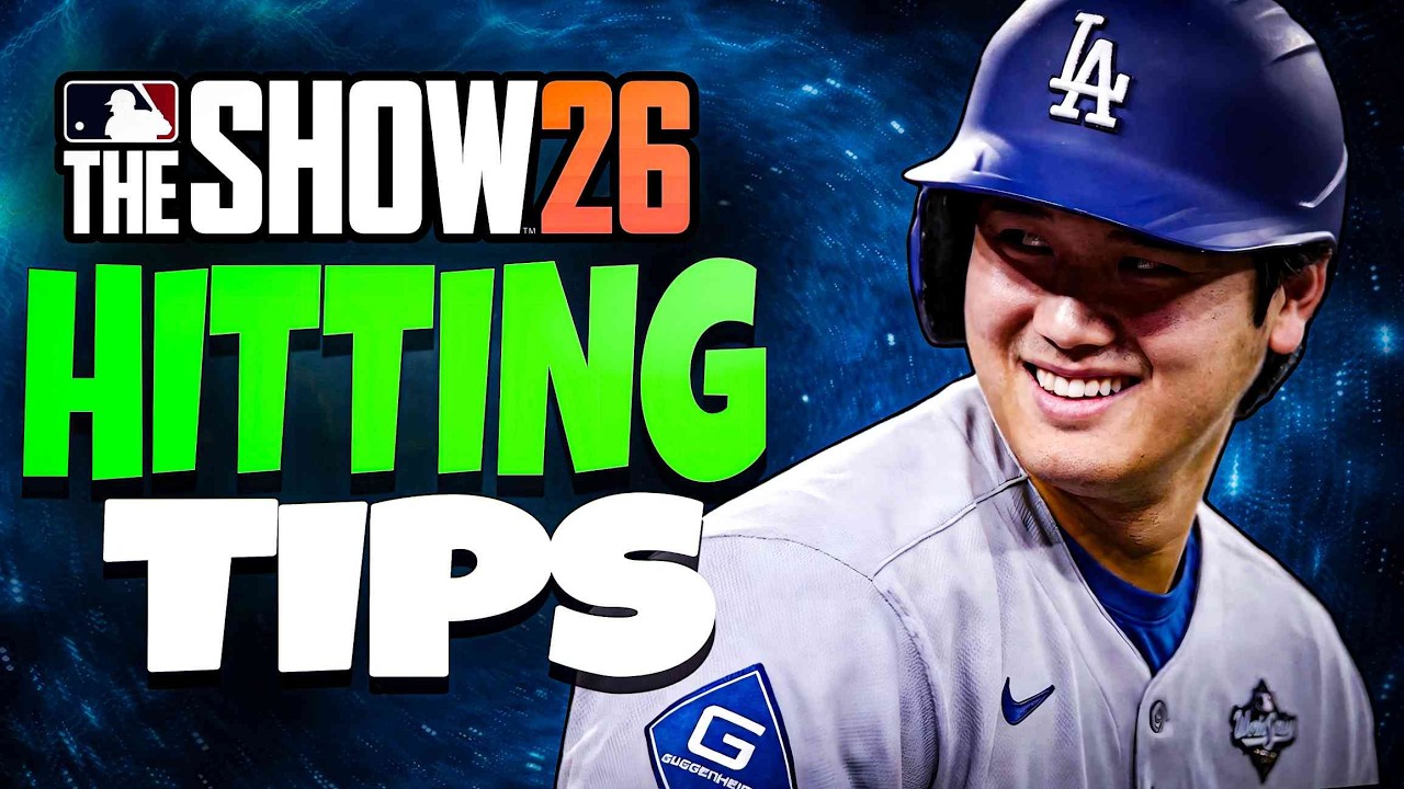 Советы по отбиванию в MLB The Show 26! Улучшите распознавание подач, отбивайте фастболы, лучшие н...
