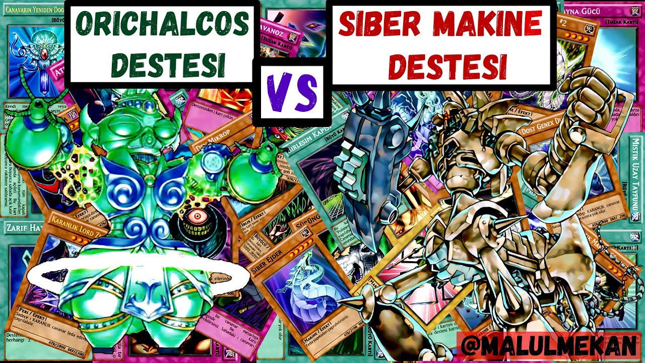 ORICHALCOS DESTESİ VS SİBER MAKİNE DESTESİ YUGIOH -PART 15 - DEV KARTLAR VE MÜKEMMEL GÜÇLER SİZLERLE