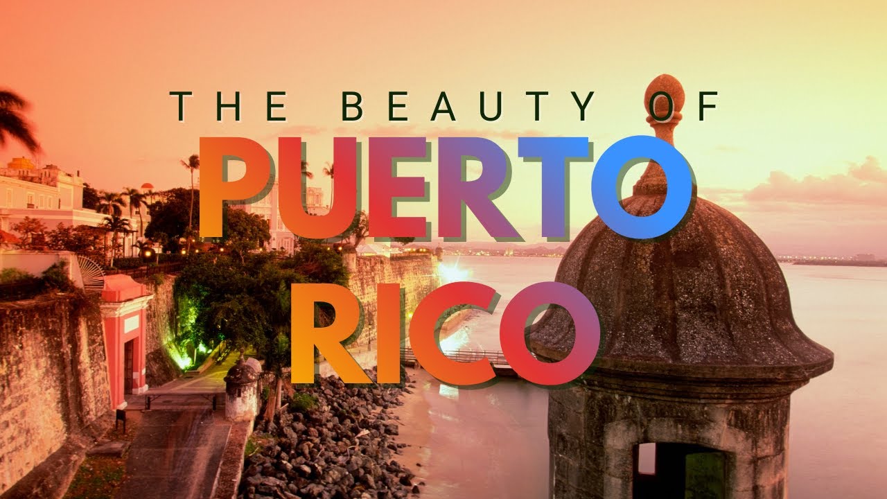 The Beauty of Puerto Rico - Music & Scenery | Relaxing Island Atmosphere (Audio-Visual Experience)