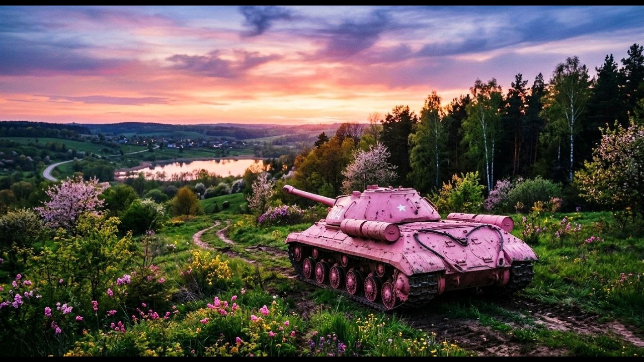 ВЕСЕННИЙ ВЕЧЕР В МИРЕ ТАНКОВ 🌅🚜