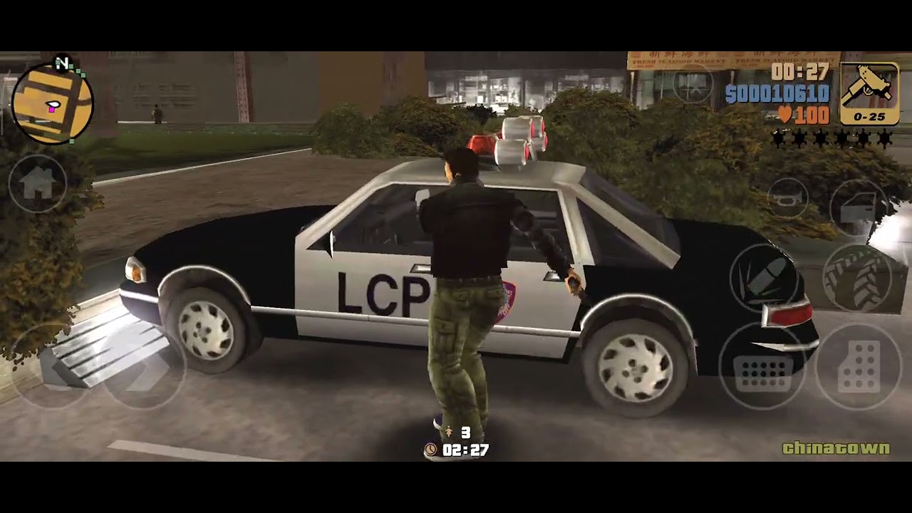 El baile de la policía - GTA III (Android)