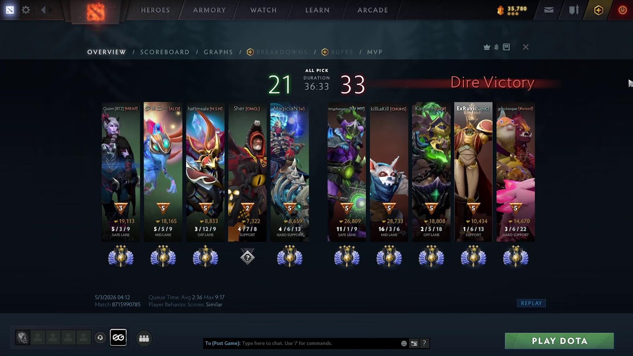 pos 4 or 5 only  ( MaD suport try climb too immortal )
