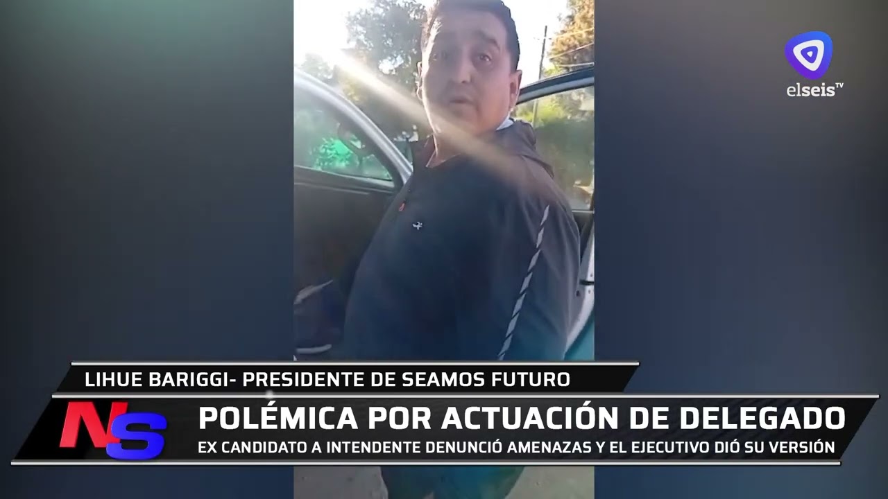 Ex candidato a intendente denuncia accionar de delegado municipal