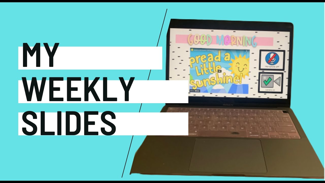 MY WEEKLY TEACHING SLIDES FOR MY KINDERGARTEN STUDENT TEACHING
