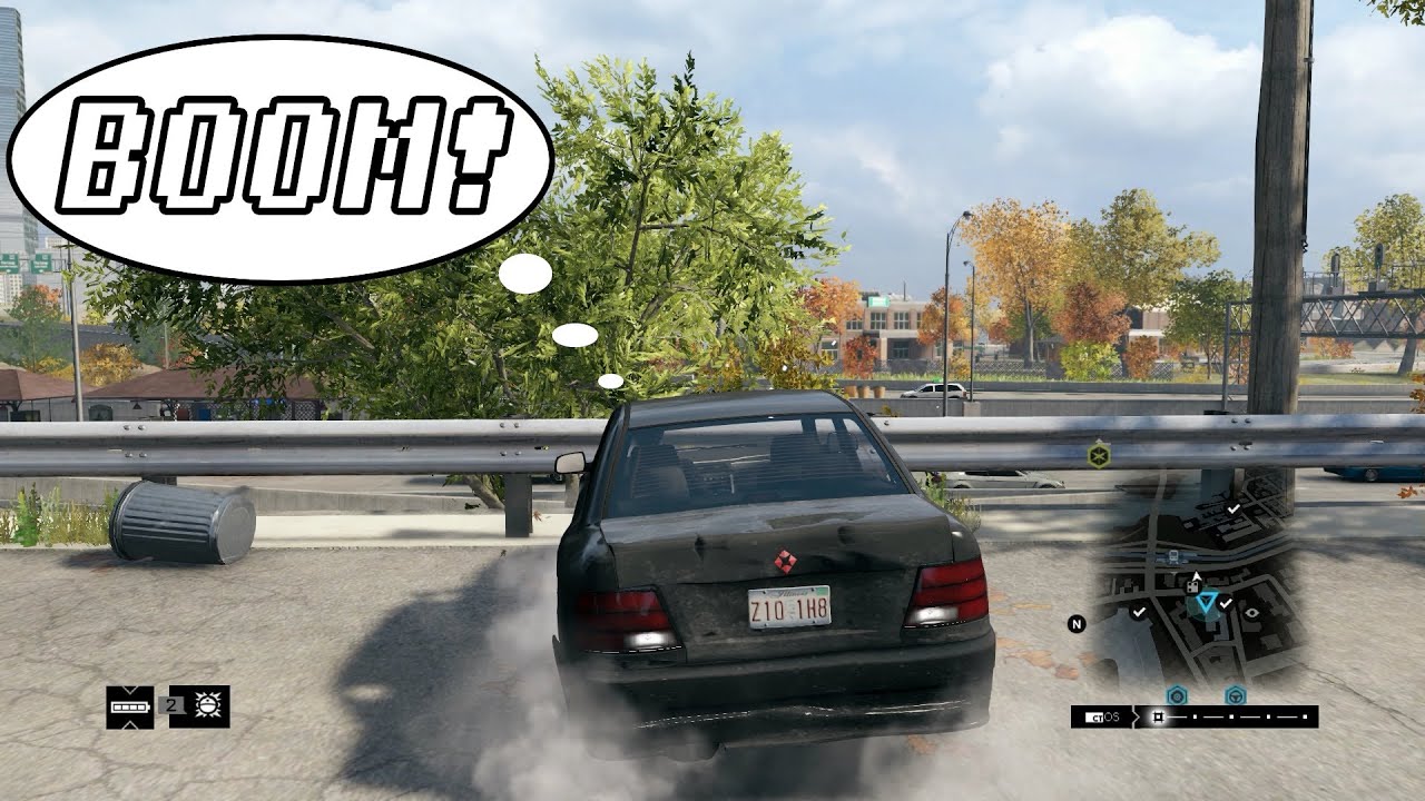Watch Dogs - Destruction Car Physics
