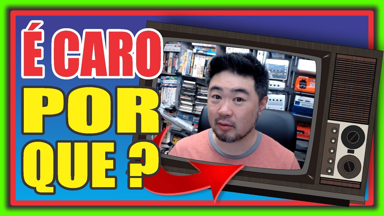 Por Que TV de Tubo é tão caro no Japão ?