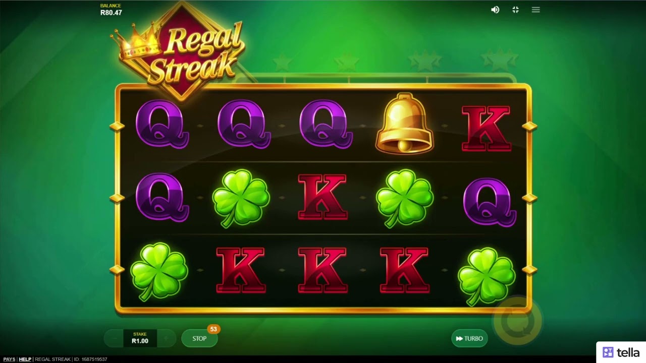 4 Scatters on Regal streak, made my day.