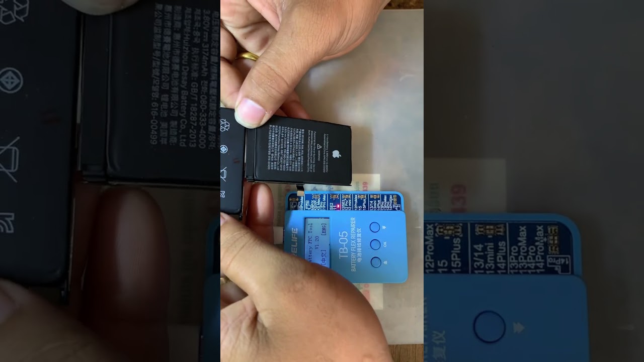 របៀបកែភារយថ្ម​ original xs max ងាយ​ៗ​  ដោយប្រេីឧបករណ៍​ RELIFE  TB-05