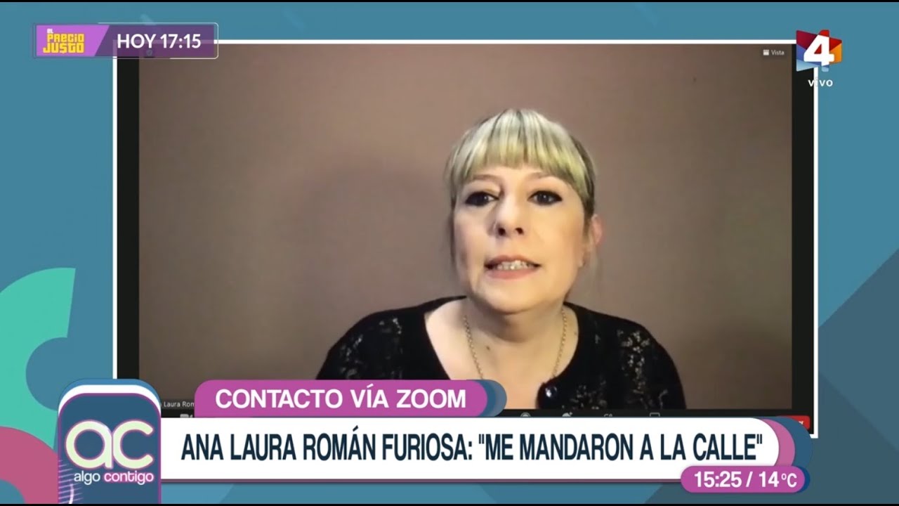 Algo Contigo - Ana Laura Rom&aacute;n furiosa con los Mart&iacute;n Fierro: 