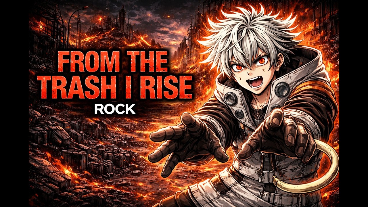 FROM THE TRASH I RISE 🔥 Rudo | Emotional Japanese Rock Anthem