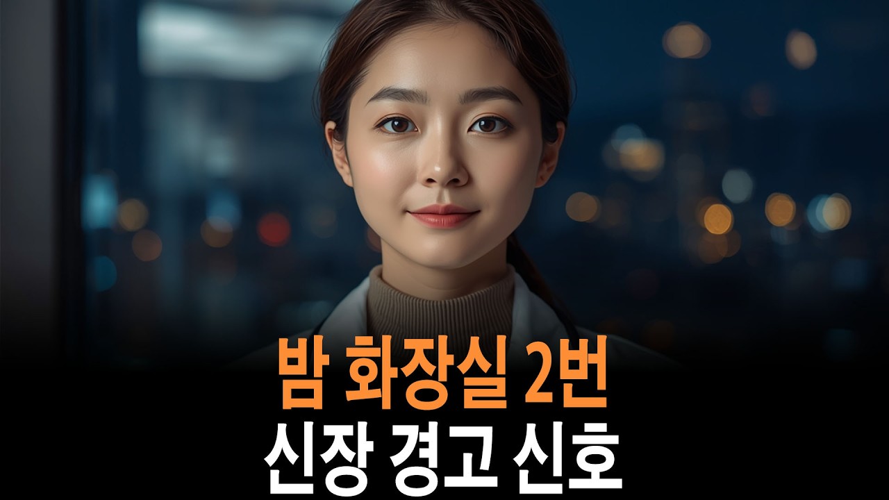 밤에 두 번 이상 깨면 위험 신호일 수 있습니다 야간뇨 원인과 꿀 한 스푼 루틴