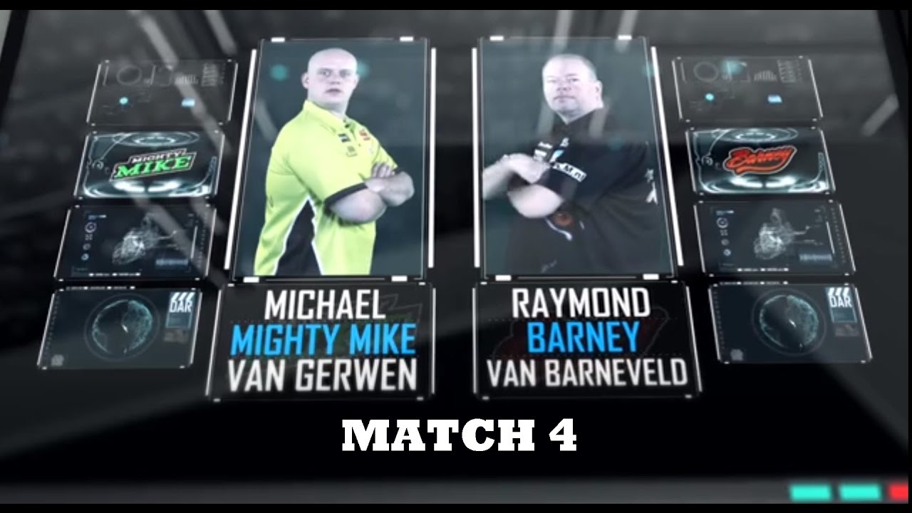 2017 Betway Premier League Week 12 [HD] Match [4of5]: Michael van Gerwen vs Raymond van Barneveld