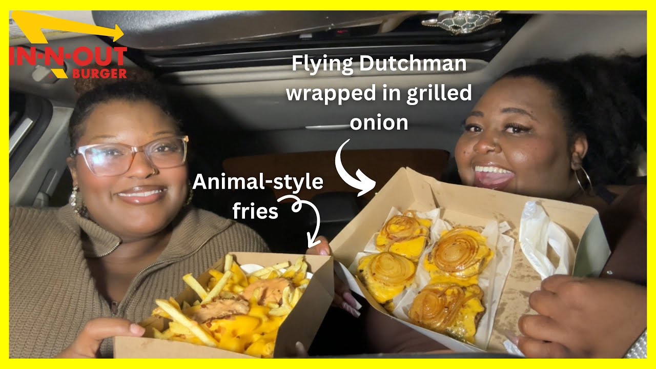 Trying the VIRAL In-N-Out Onion-wrapped Flying Dutchman! | DeLexis