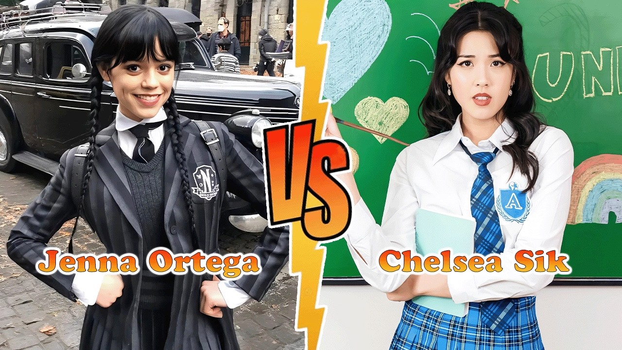 Jenna Ortega VS Chelsea Sik Transformation 🌈 MiniToStar From Baby To 2026
