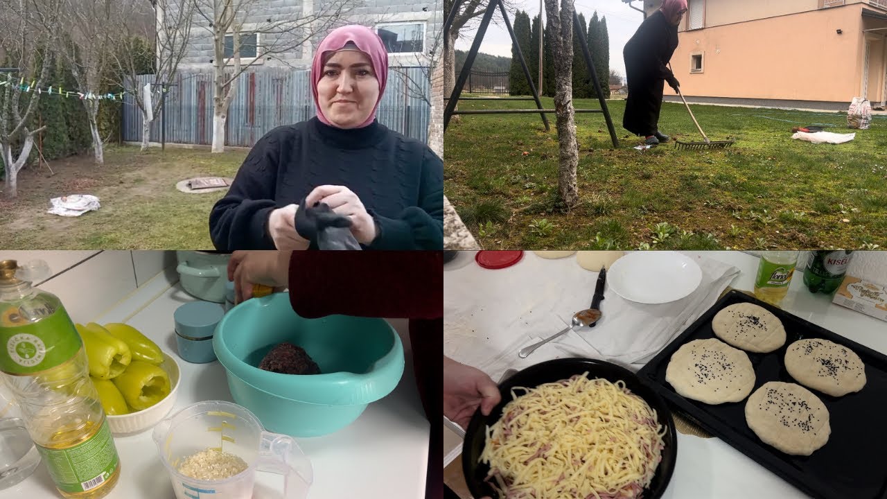 ŠTA SE DESILO 23. DAN RAMAZANA?! Pizza punjene paprike i veliko sređivanje dvorišta!✨