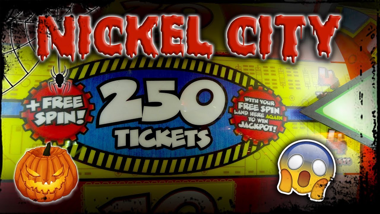 Ticket jackpots so good it's SPOOKY! Halloween ticket game fun at Nickel City arcade!