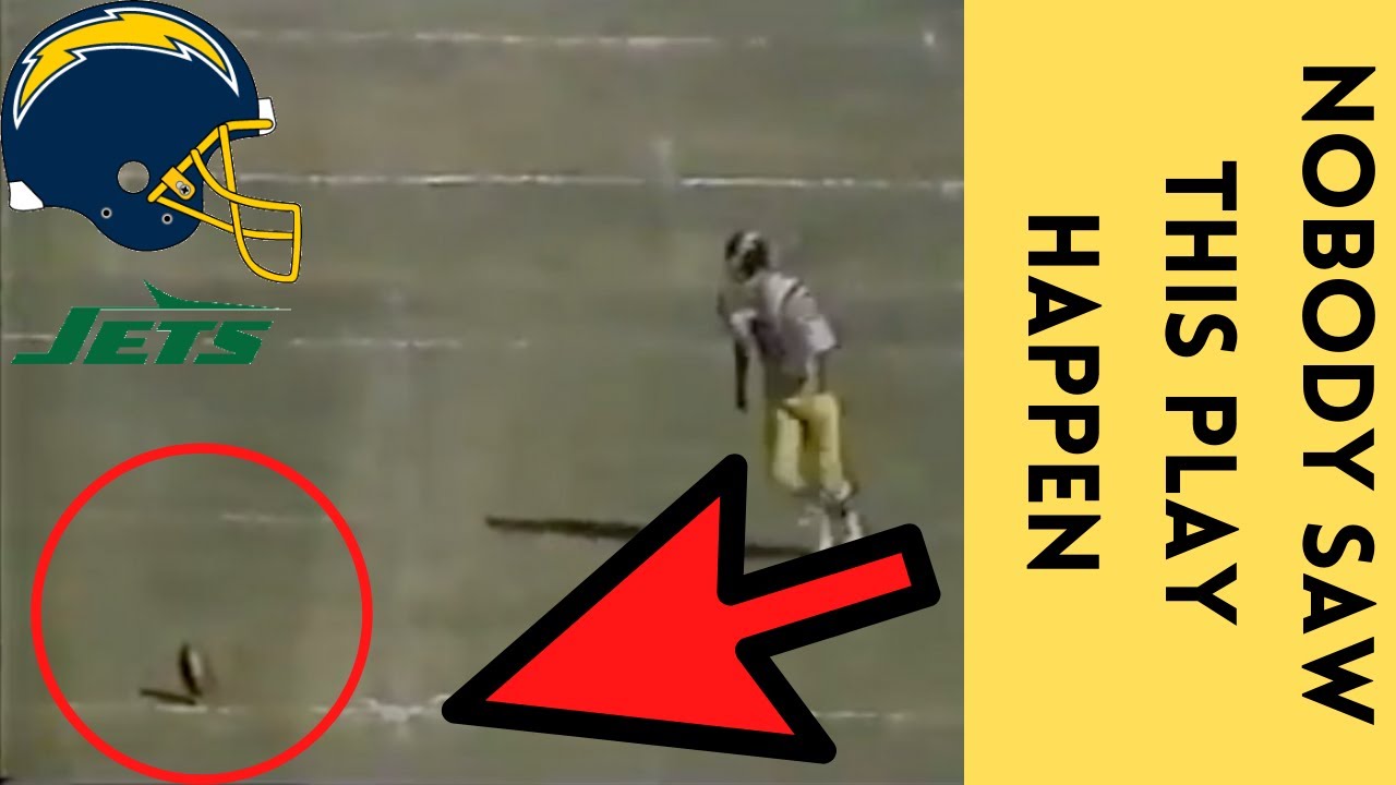 The STRANGEST Kickoff in NFL HISTORY | Jets @ Chargers (1983)