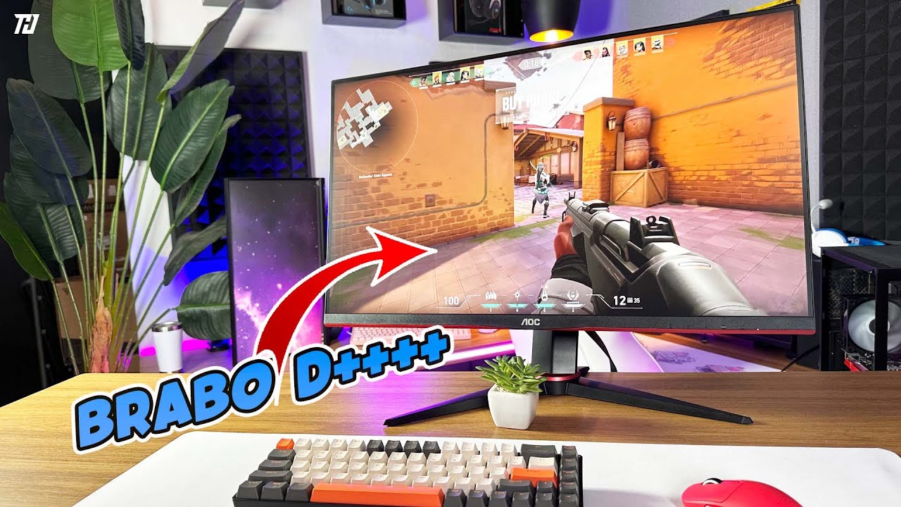 Esse Monitor é BARATO e da p/ jogar COMPETITIVO I AOC HERO 27 144HZ