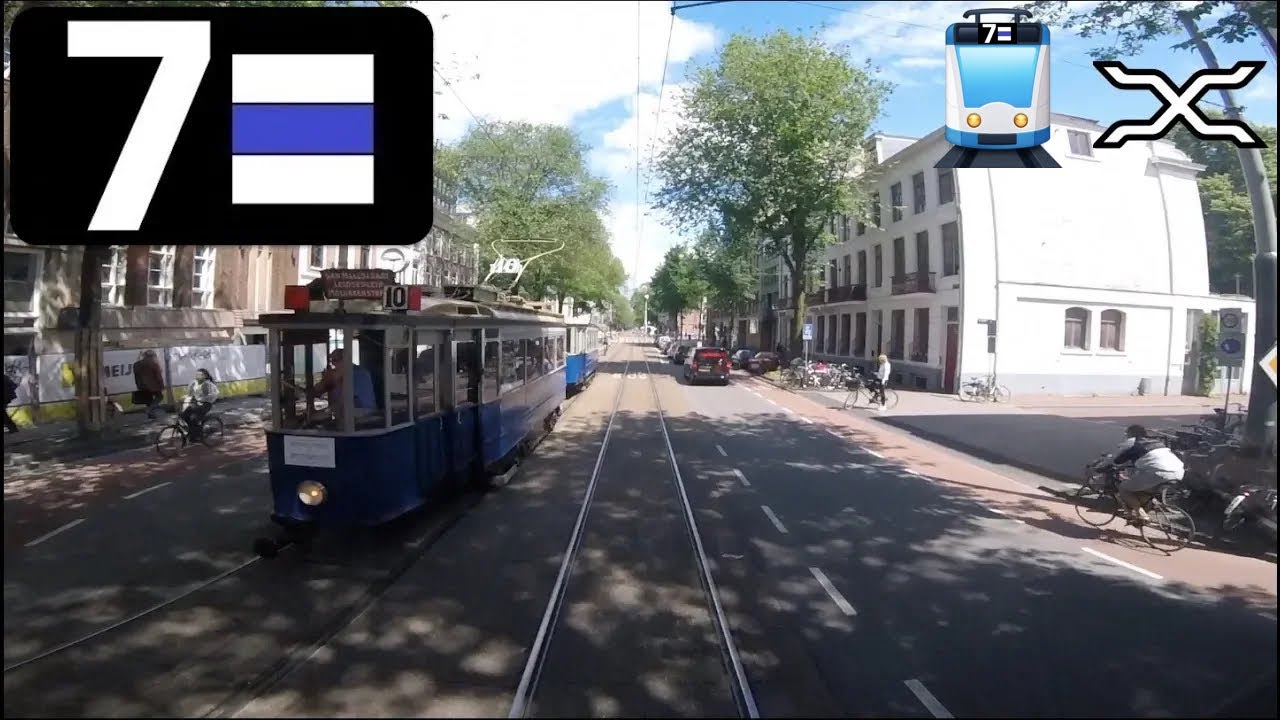 🚊 GVB Amsterdam Tramlijn 7 Cabinerit Slotermeer - Javaplein Driver’s view POV