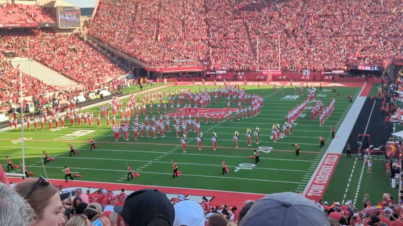 2025 Nebraska Cornhuskers vs Michigan State Spartans 10/4/2025 halftime show