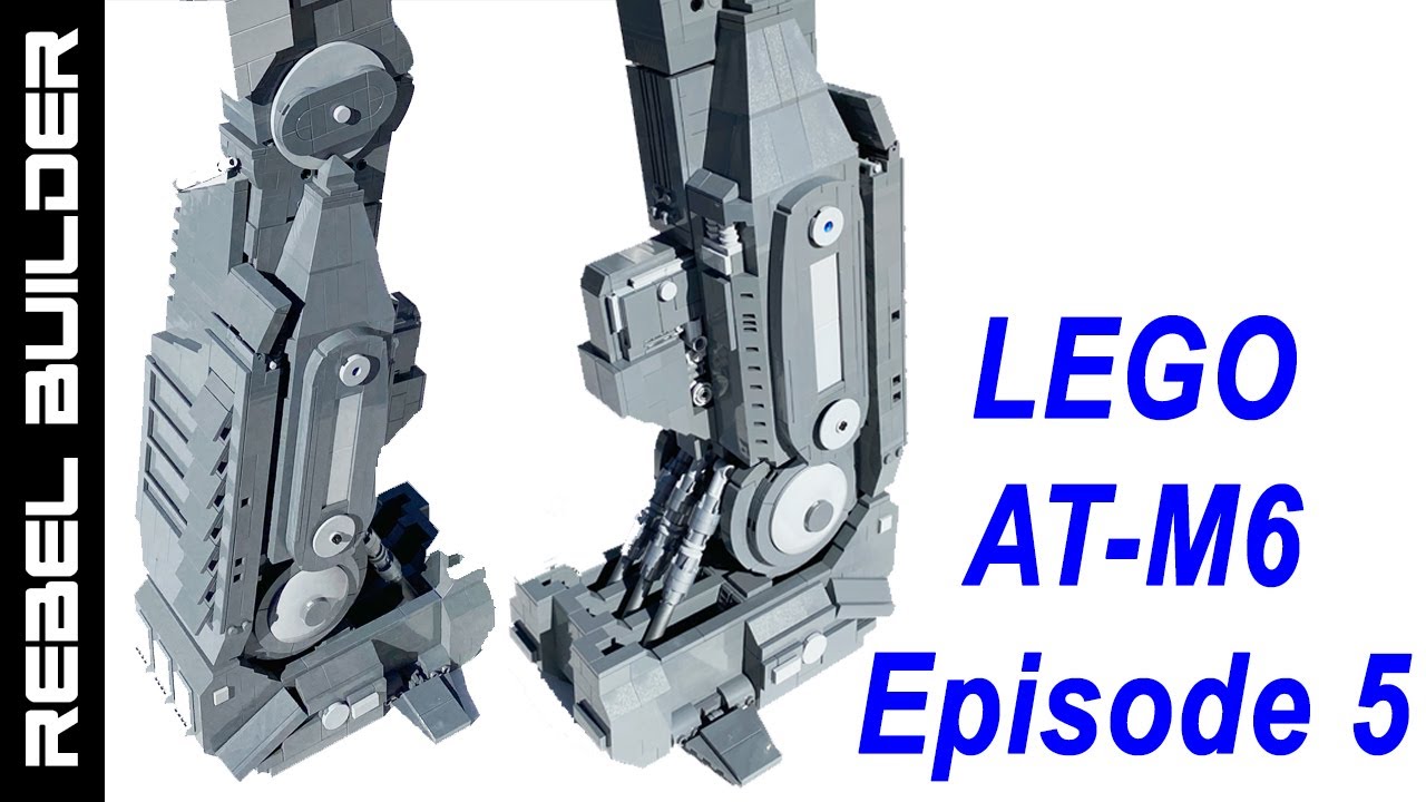 Building a LEGO Star Wars AT-M6 Episode 5
