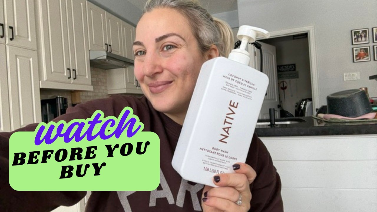 Clean and feels great on skin - Native Sulfate Free Body Wash Contains Naturally Derived Ingredients
