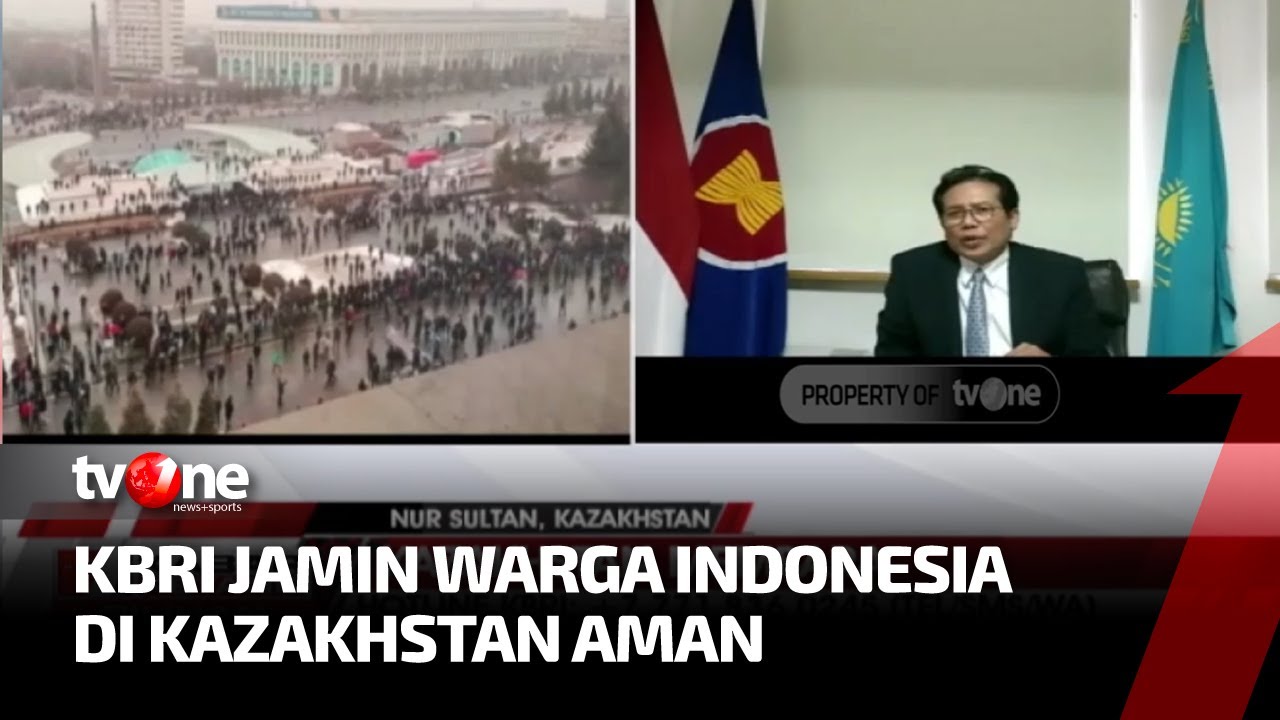 Kazakhstan Membara, Fadjroel Rachman Imbau WNI Waspada | Kabar Petang tvOne