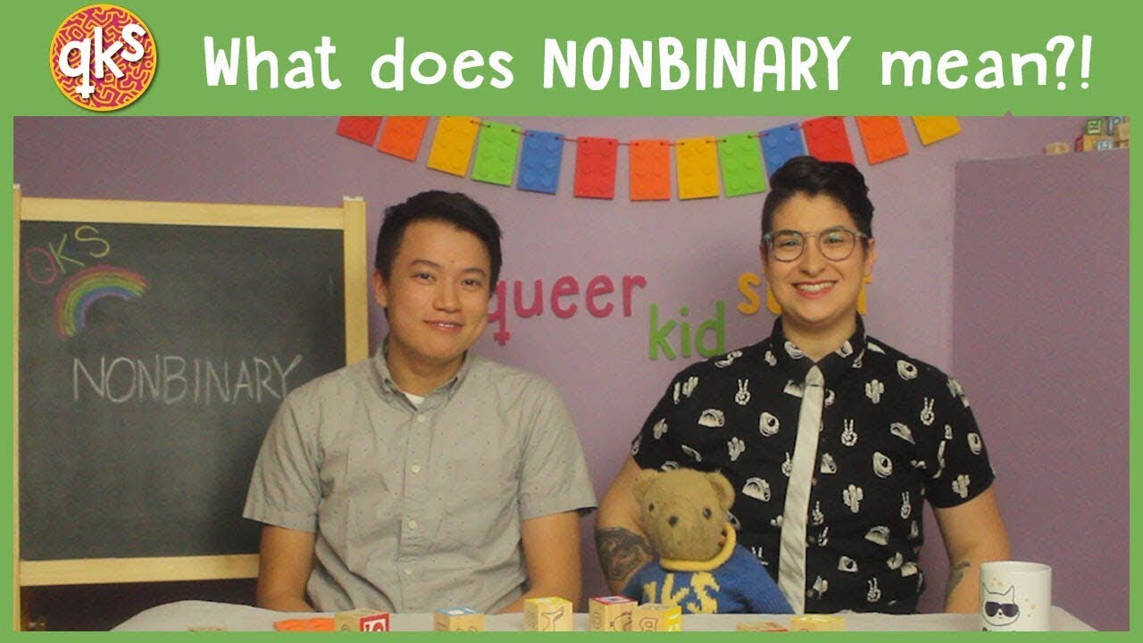 VOCAB LESSON! What does NONBINARY mean?!? - Gender: QUEER KID STUFF #30