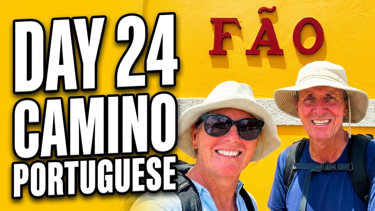 Camino Portuguese Day 24 - Povoa de Varzim to Fao