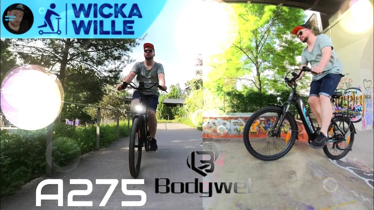 Bodywel A275, günstiger, komfortabler Tiefeinsteiger 2023, Pedelec, 45 Nm, 25 km/h, 250 Watt, eBike