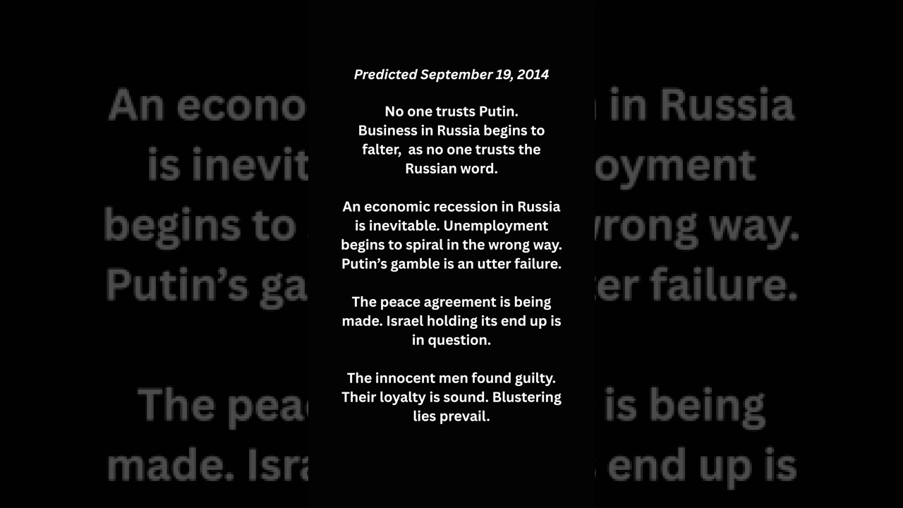 ПРЕДСКАЗАНИЕ ПСИХОЛОГА: Следующая война, предсказанная в 2014 году