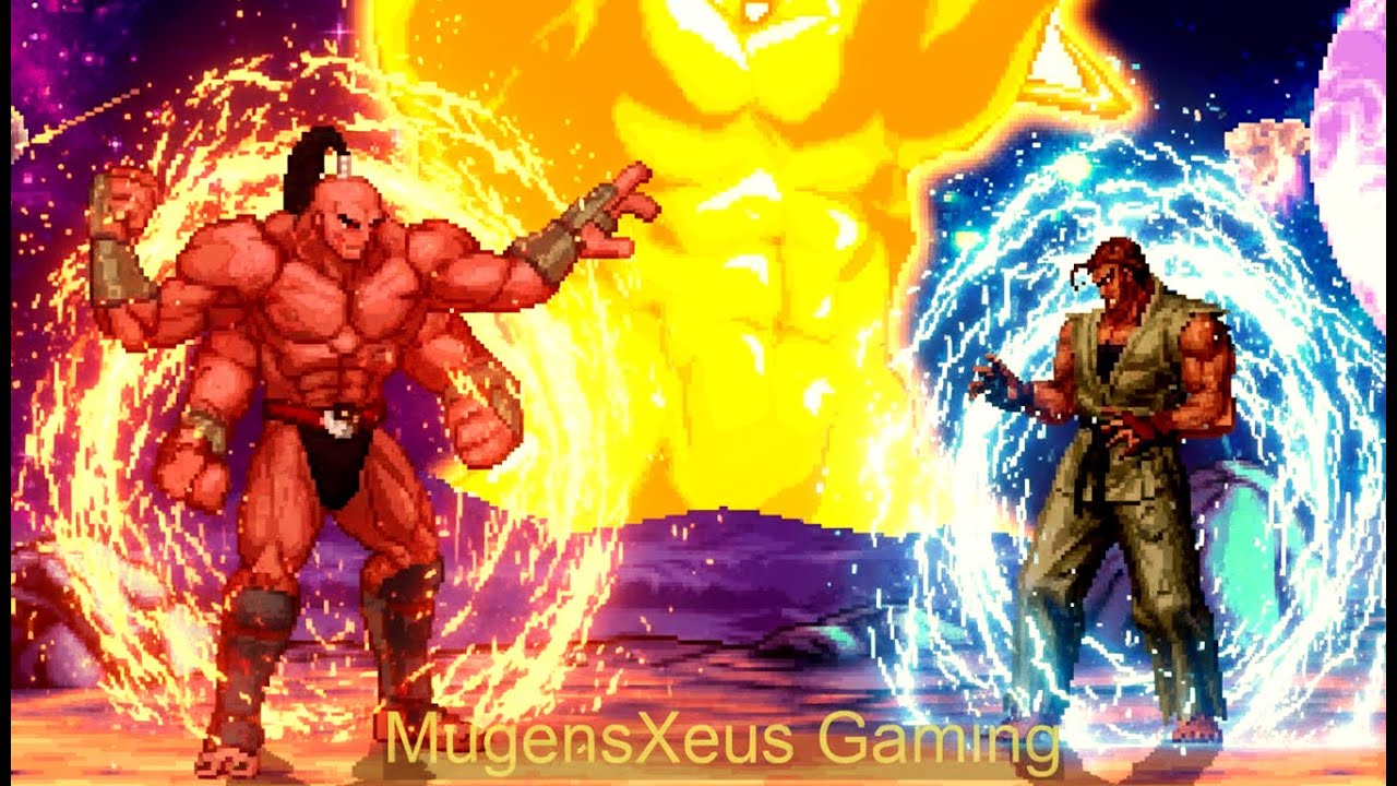 [Street Fighter Mugens ] Goro Vs Dark Dan
