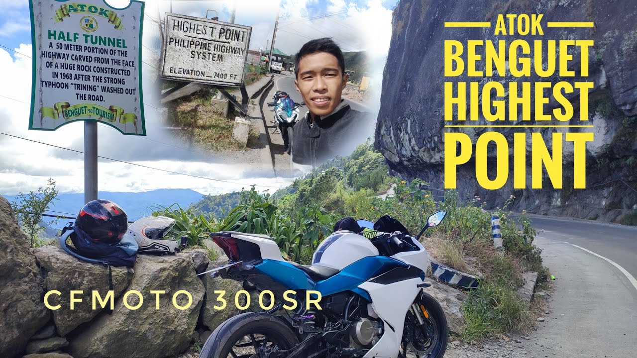 kaya ba ng CHINA BIKE sa ATOK BENGUE,HIGHEST POINT ?  | cfmoto 300sr |
