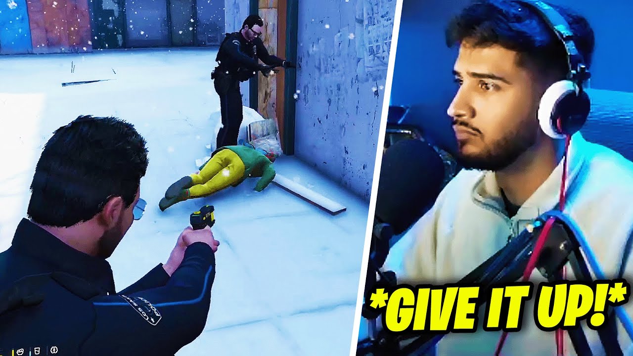 “AJ Catches Slick Trying to Flee After Holding Elizabeth Up! | Prodigy RP | GTA RP