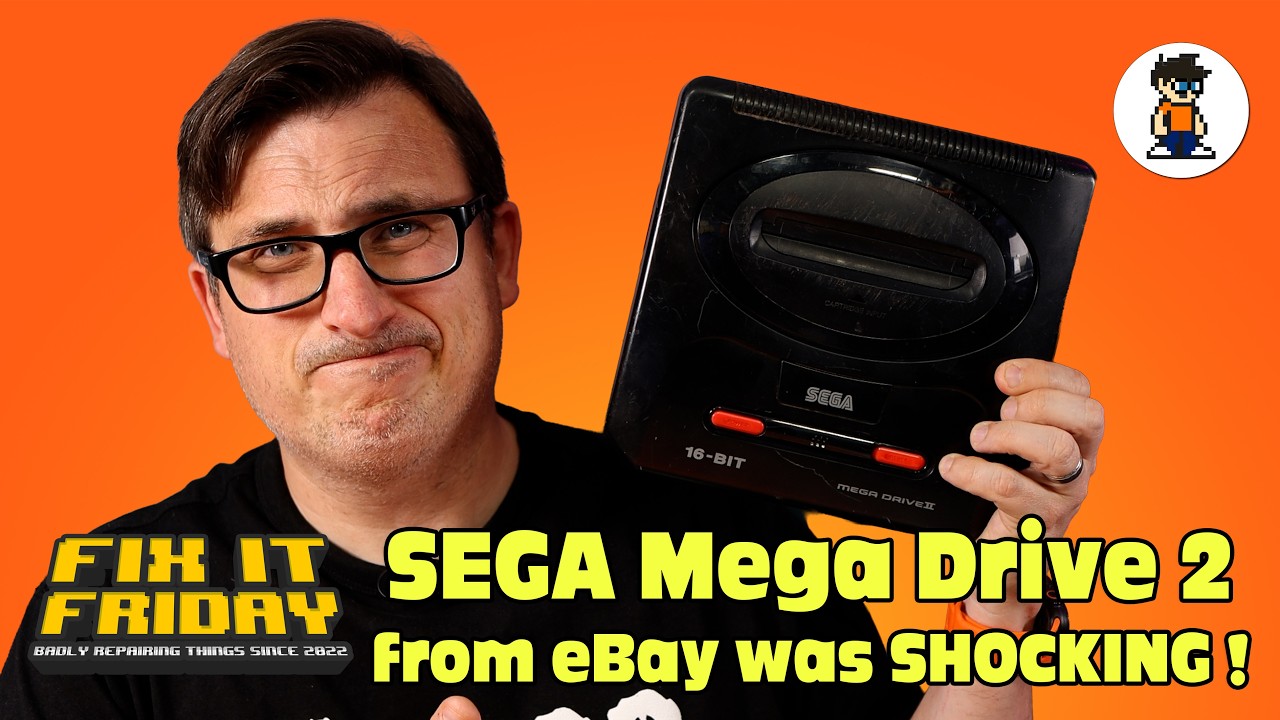 Fixing a Broken SEGA Mega Drive 2 + Region Mod Upgrade | Fix It Friday