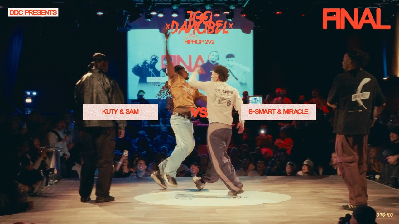 KUTY & SAM против B-SMART & MIRACLE [Финал Hip Hop 2на2] // 100 danciBel 2026 VOL.7