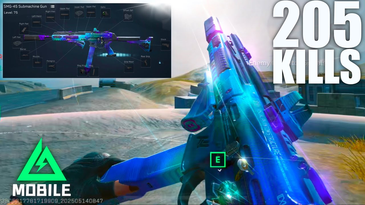 DELTA FORCE MOBILE META SMG-45 GAMEPLAY