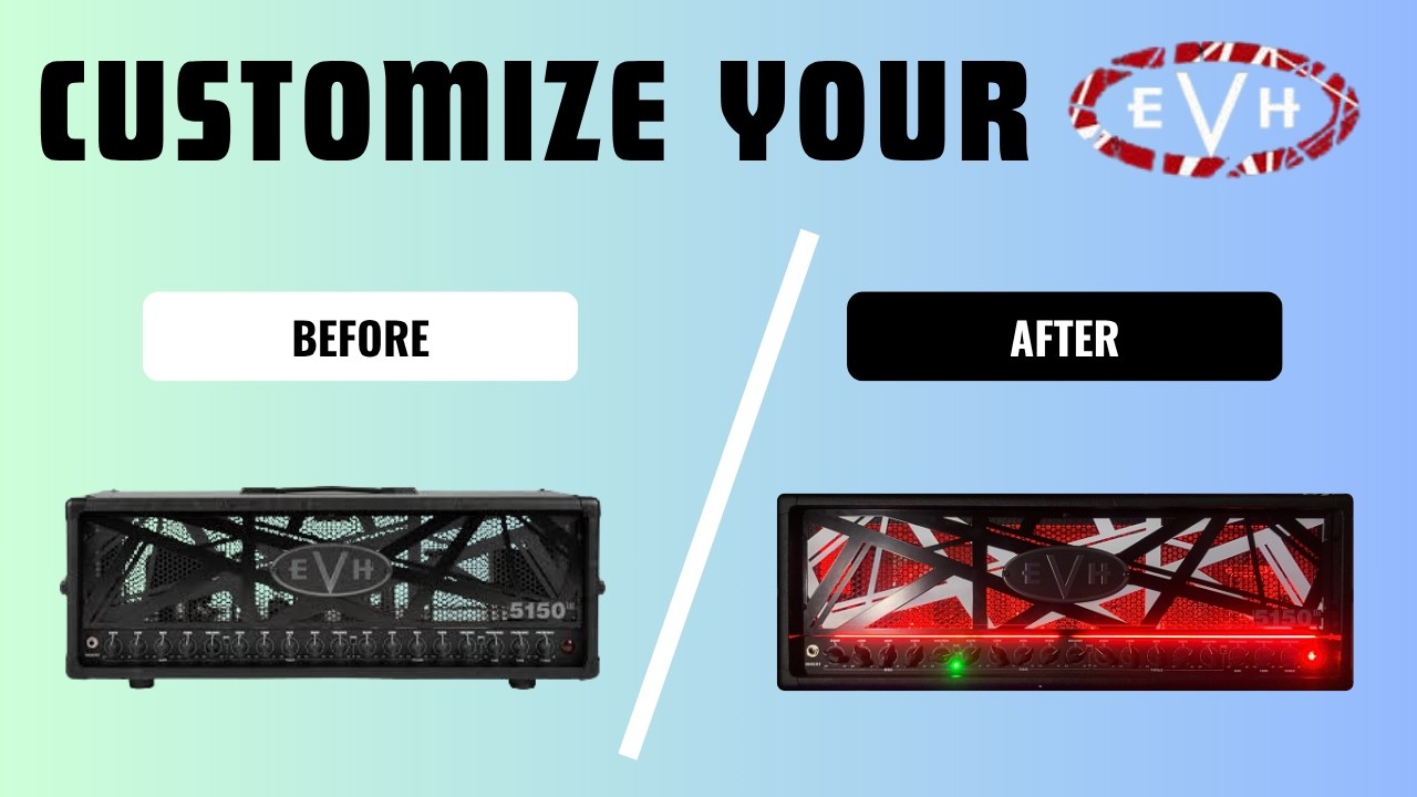 EVH Stealth 100w custom paint LEDs