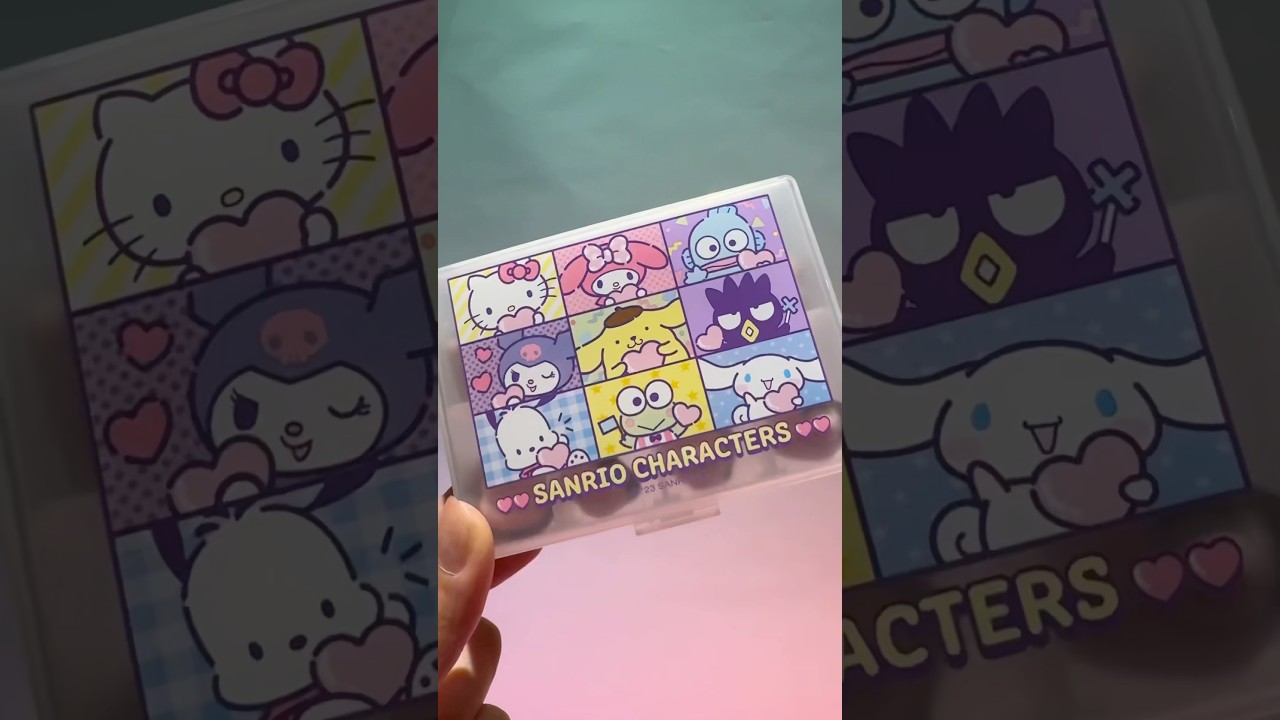 Sanrio characters x Peko candy chocolate sweet packing asmr hello kitty my melody and friends
