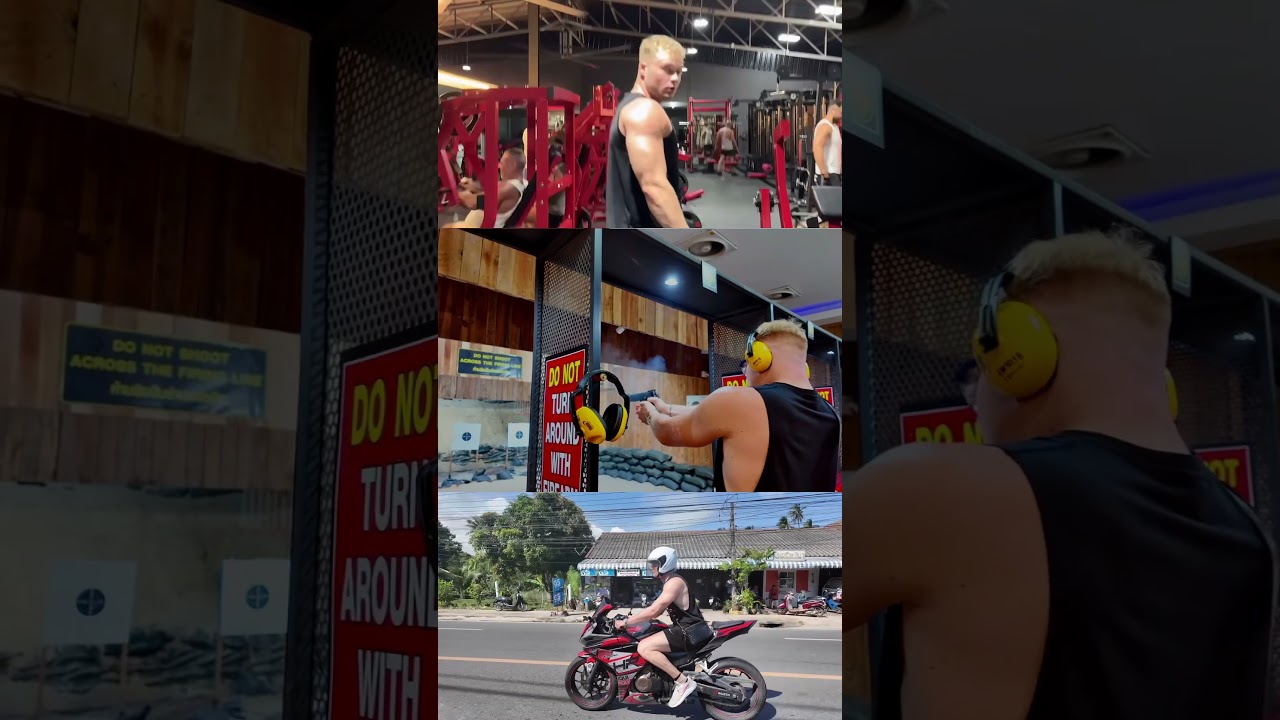 living the dream #selfimprovement #travel #thailand #gym #hondacbr