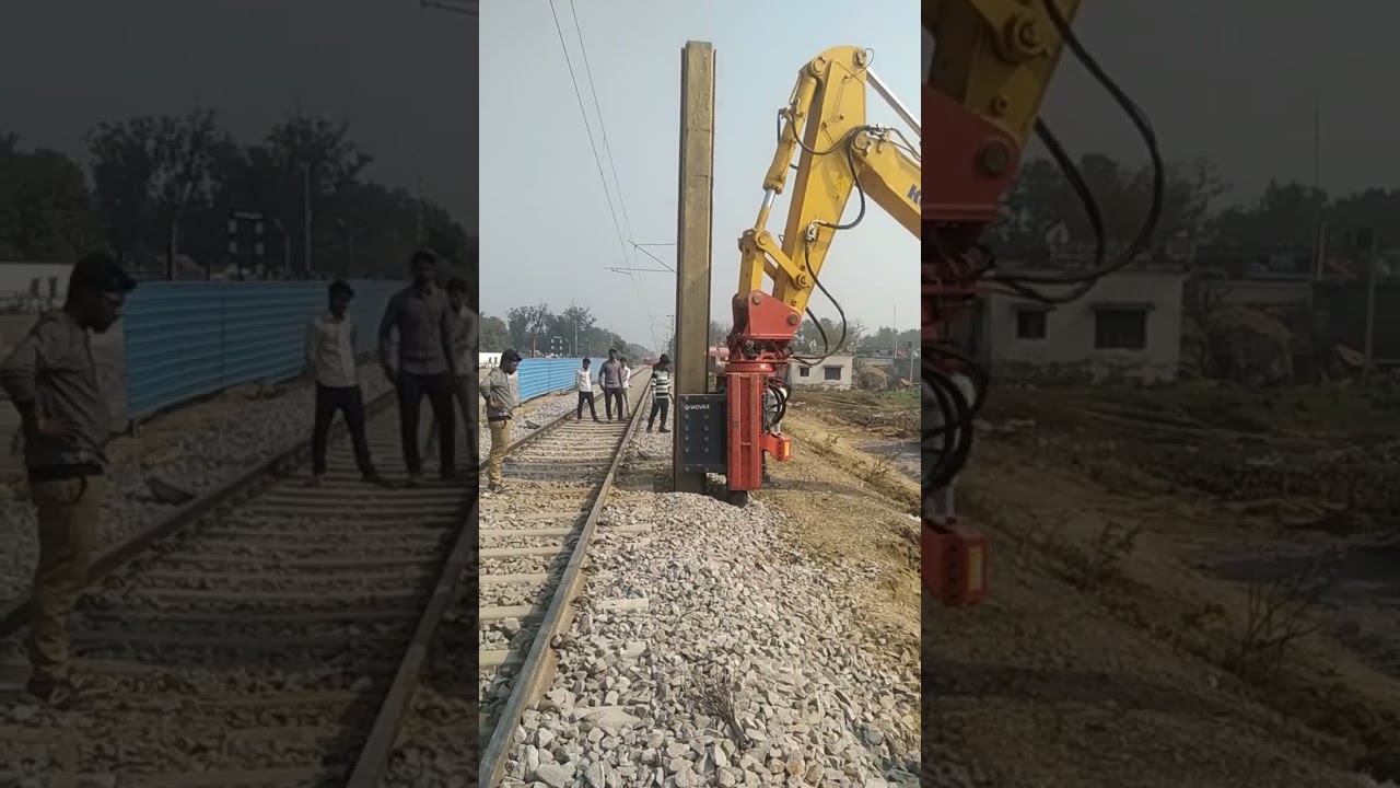 SWEET PILING EXCAVATOR 450 RAILWAY 