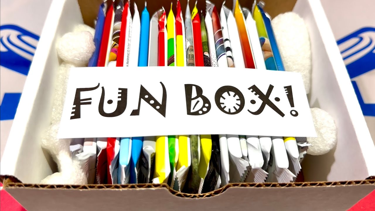 WAS THIS FUN BOX ANY FUN?  (Mystery Box Monday)