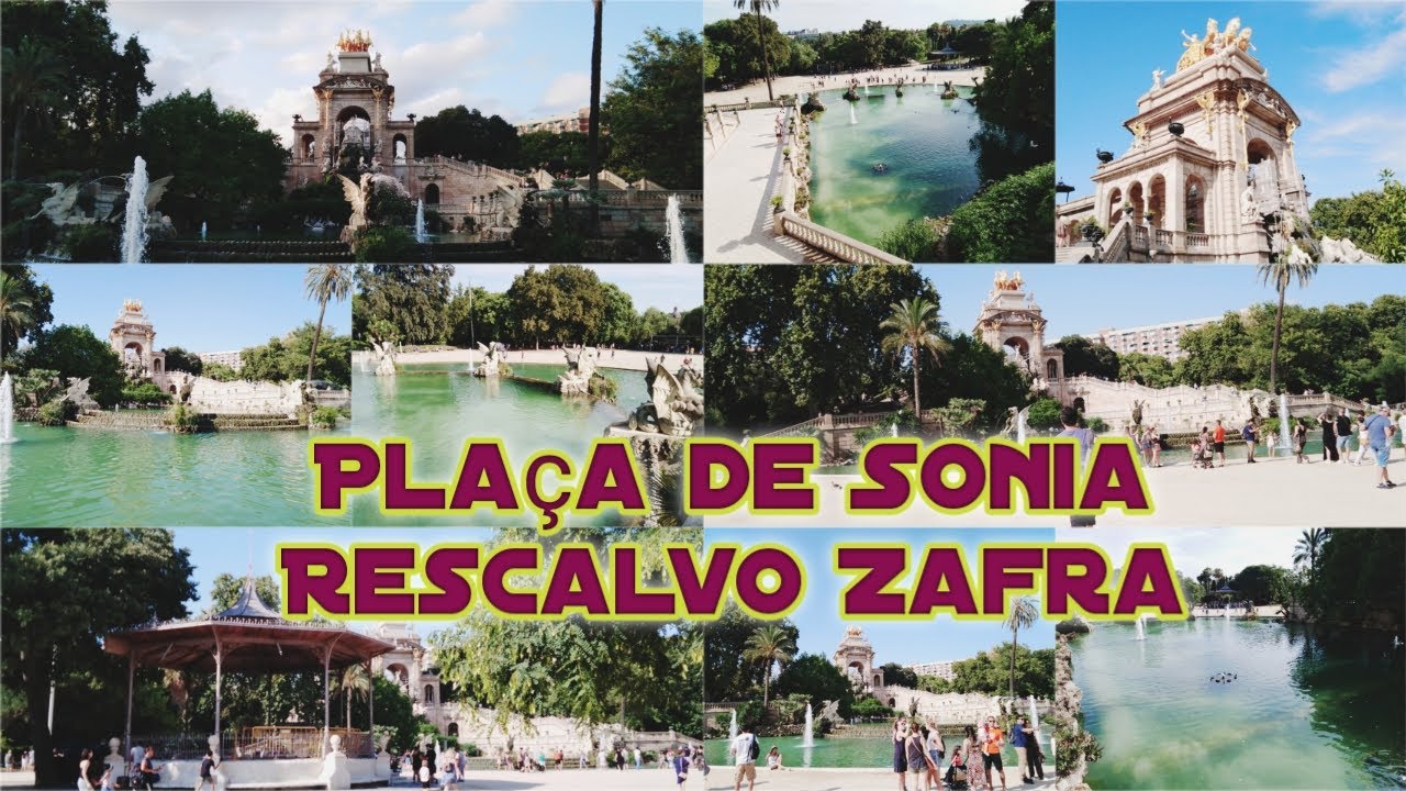 Plaça de Sonia Rescalvo Zafra... located inside the Ciutadella park