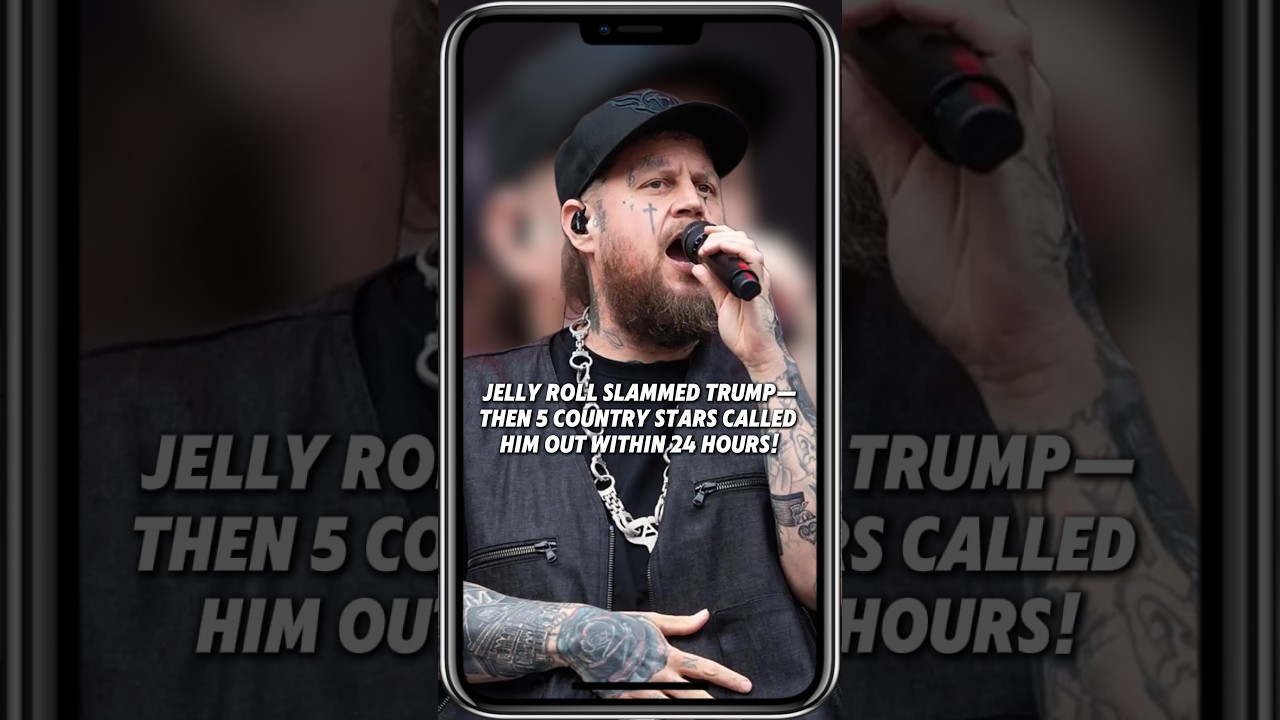 Jelly Roll Slammed Trump&mdash;Then 5 Country Stars Called Him Out Within 24 Hours!#JellyRoll #Trump