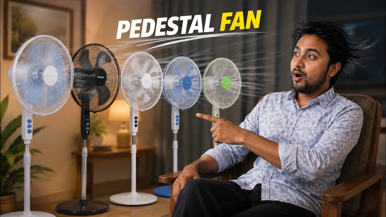5 Best Pedestal Fan In India 2026🔥Best Stand fan 2026🔥Top 5 Best Farata Fan 2026