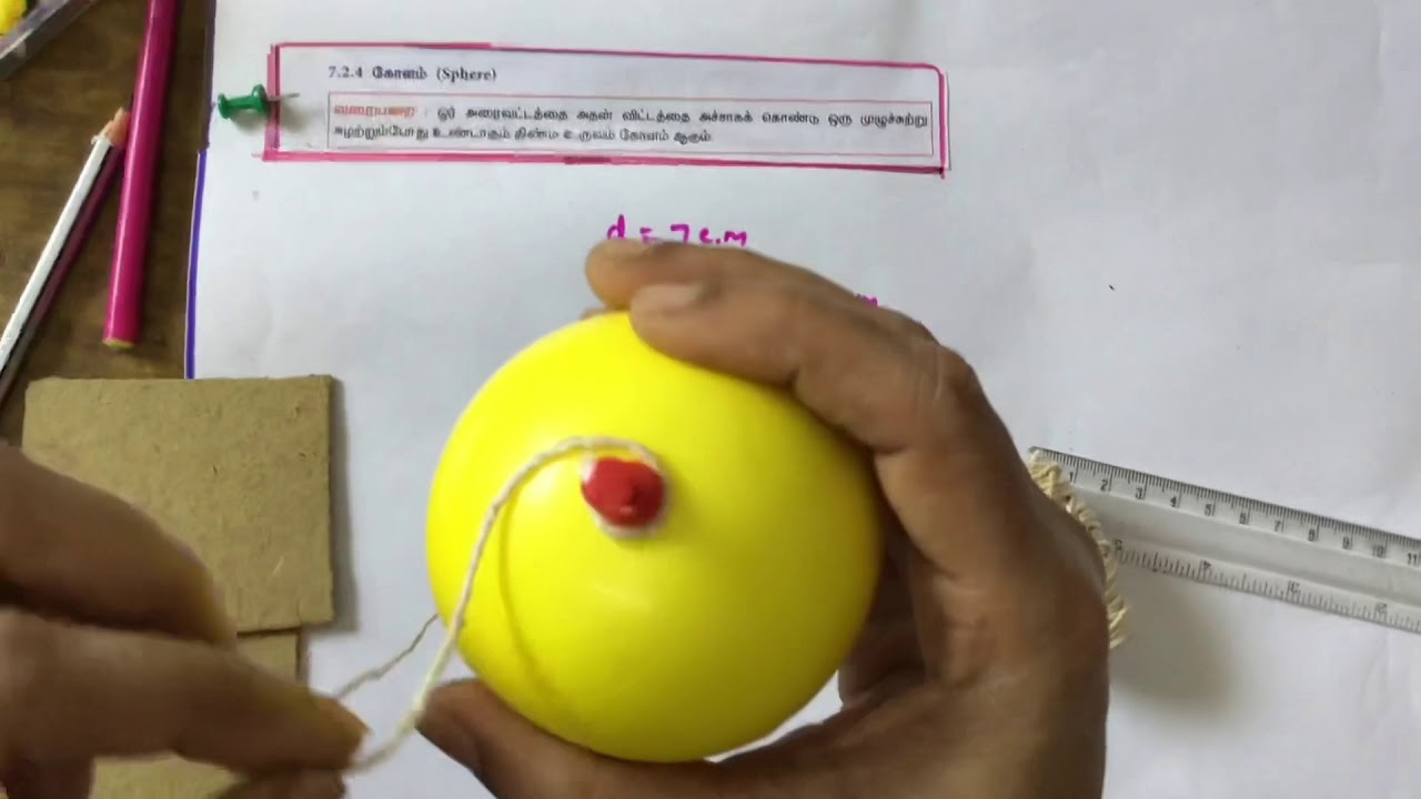 கோளத்தின் புறப்பரப்பு (10th unit-7)