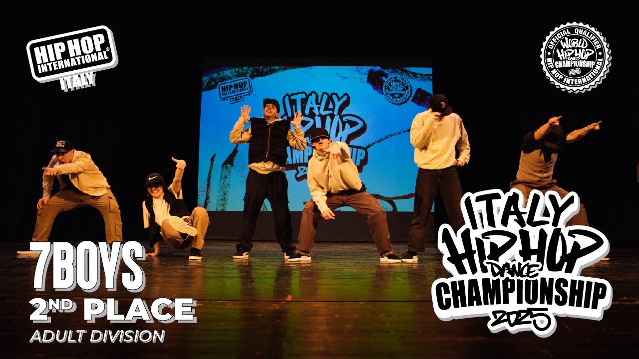 [ 2nd Place ] 7BOYS - Adult Division | Italy Hip Hop Dance Championship 2025