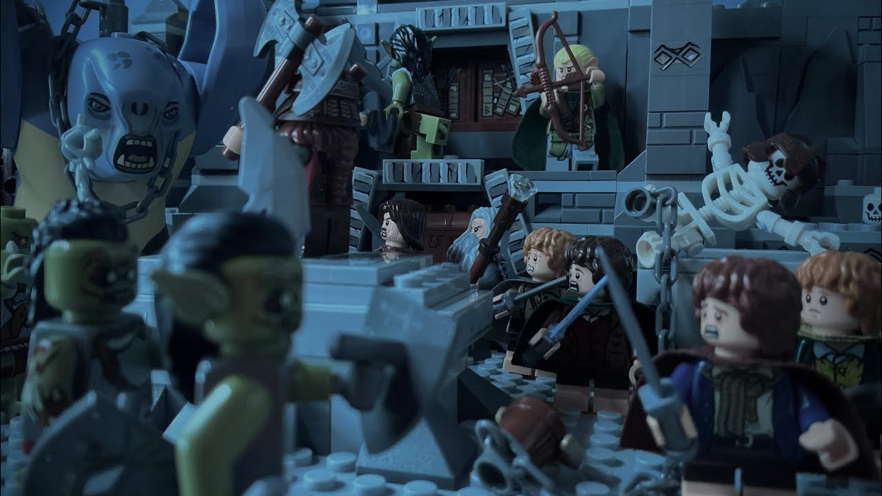 The LEGO Battle at Balin’s Tomb - LotR Mines of Moria Stop-motion