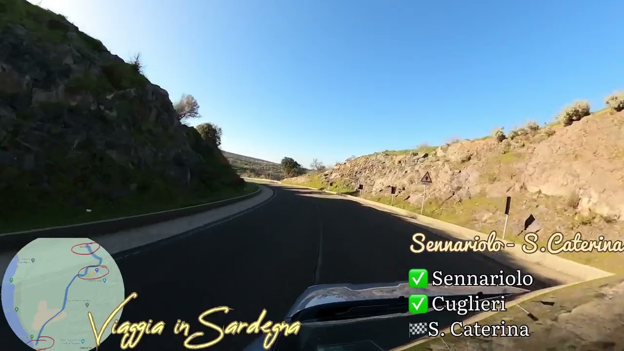 da SENNARIOLO a  S. CATERINA DI PITTINURI 🏖🏖 ⛰⛰ #sardegna #tourism #ontheroad